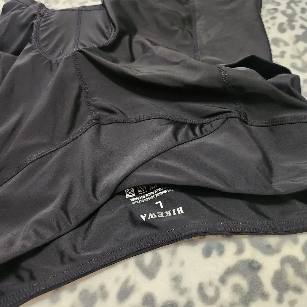 Bikewa Boke Shorts For Women Size Large With Pockets Black Padded